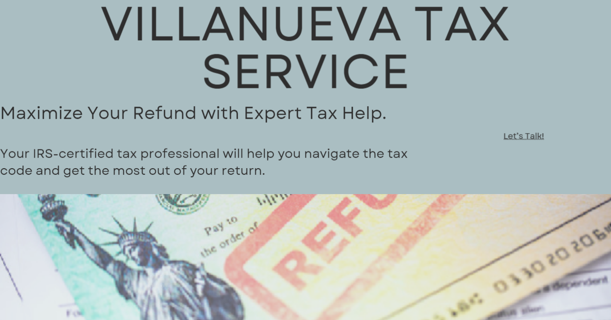 Villanueva Tax Service 9067